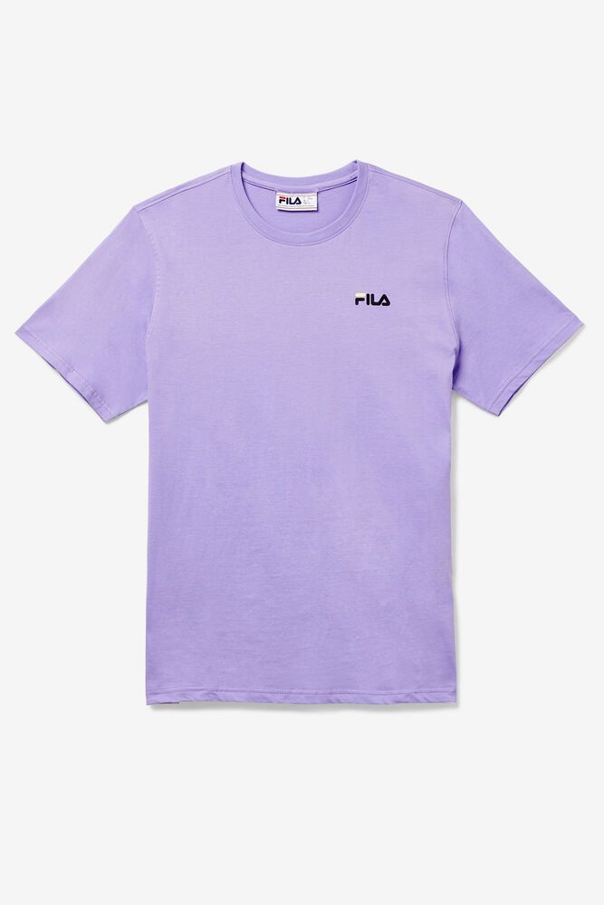 Fila T-Shirt Shoe Tower Mens Purple - India RNZ-593264